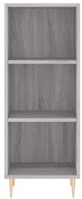 Credenza grigio sonoma 34,5x32,5x90 cm in legno multistrato