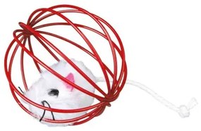 Giocattoli Trixie Mouse in a Wire Ball Multicolore Poliestere