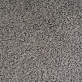 Coperta grigia in sherpa 130x160 cm Sherpa Bouclé – Casa Selección