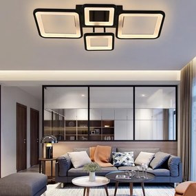 Lampadario LED dimmerabile 70W 230V 3000-6500K con telecomando