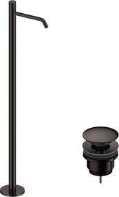 Rubinetto per lavabo centrostanza Loop K  metalgun SANYCCES con piletta
