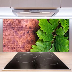 Rivestimento parete cucina Foglie di quercia 100x50 cm