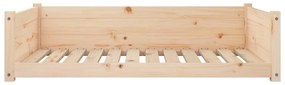 Cuccia per cani 105,5x75,5x28 cm in legno massello di pino