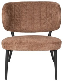 Poltrona arancio-marrone Sanne - White Label