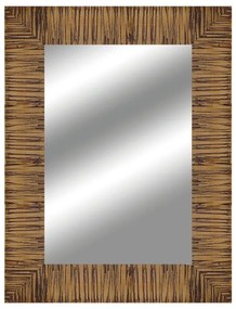 Specchio SUGHERO rettangolare in legno rovere 118 x 88 cm
