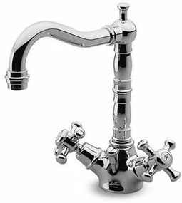 Miscelatore Monoforo lavabo con bocca girevole Cromo Zucchetti Delfi 900 Z46318.8008