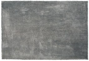 Tappeto shaggy grigio chiaro 140 x 200 cm EVREN Beliani