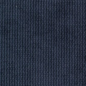 Letto singolo imbottito blu scuro con griglia 90x200 cm Barker - Ropez