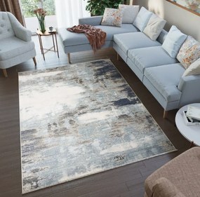 Esclusivo tappeto blu-beige Larghezza: 200 cm | Lunghezza: 300 cm