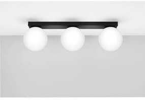 Sollux SL.1153 - Lampada da soffitto YOLI 3xG9/12W/230V nero