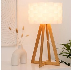 Atmosphera - Lampada da tavolo MOKI 1xE14/40W/230V bambù