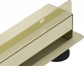 Mexen Flat Wall scarico lineare a parete 2 in 1 100 cm, oro - 1530100