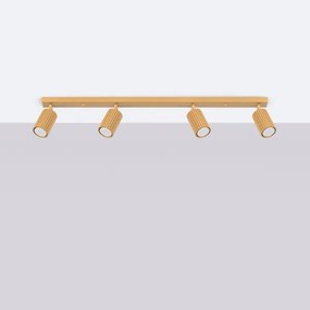 Sollux SL.1565 - Faretto KARBON 4xGU10/10W/230V oro