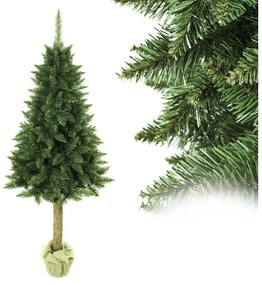 Albero di Natale su tronco di abete 180 cm