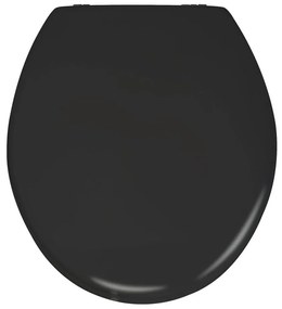 Sedile nero opaco, 41 x 38 cm Prima - Wenko