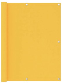 Paravento Balcone Giallo 120x600 Cm Tessuto Oxford /