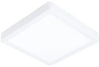 Plafoniera Moderna Fueva 5 Acciaio Bianco Led Integrato 17W 3000K Ip20