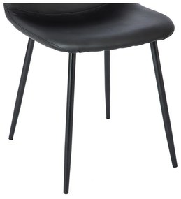 Set di 2 sedie da pranzo nere Lissy - Bonami Essentials