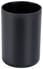 Set di accessori per il bagno nero opaco in plastica Fano – Allstar