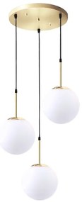 Lampa Sufitowa Metalowa Nowoczesna Silver Chrome