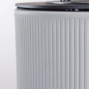 Camino a bioetanolo braciere da giardino da terra per interno esterno MODIGLIANI Bianco Perla d.36 x h56