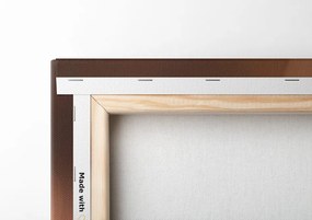 Stampa su tela – Cuoricini rossi su texture di legno