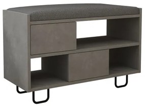 Scarpiera TROY 53,5x83,5 cm grigio