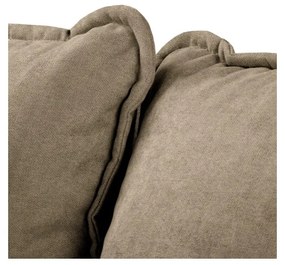 Divano angolare marrone chiaro (angolo destro) Beata - Ropez