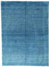 Gabbeh Tappeto persiano 210 x 150 Blu (Iran) Annodato A Mano