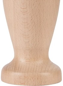 Lampada da tavolo AMFORA 1xE27/60W/230V beige/faggio