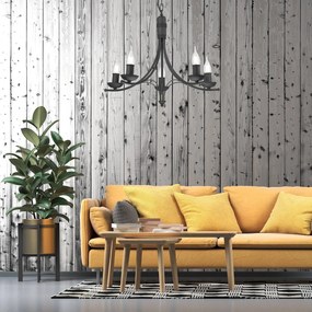 Lamkur Lampadario Kandela, 5 luci, nero