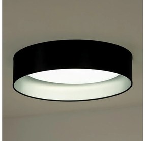Duolla - Plafoniera LED ROLLER LED/24W/230V diametro 45 cm nero/argento