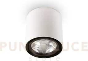 Mood faretto 1 luce attacco gu10 bianco d.15cm lampadina inclusa or...