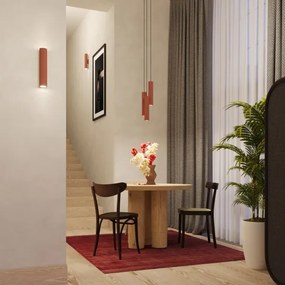 Sollux SL.1492 - Lampadario a sospensione con filo LAGOS 3xGU10/10W/230V rosso