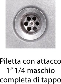 Fontana a Parete da Giardino con Rubinetto Belfer 42/PR Ruggine...
