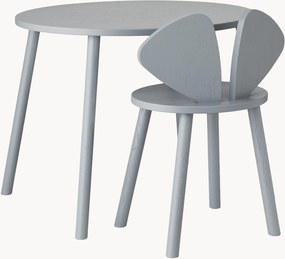 Set di 2 mobili in legno di quercia per bambini Mouse