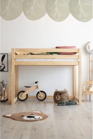 Letto rialzato per bambini in legno di pino 70x160 cm CLPBA - Adeko