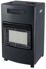 Stufa a gas infrarossi tropic termoventilata DA-301fh colore nero