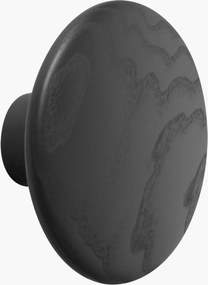 Gancio da parete in legno di quercia Dots, Ø 13 cm