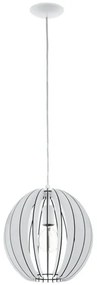 Eglo 94438 - Lampadario COSSANO 1xE27/60W/230V