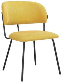 Set di sedie da pranzo gialle 2 pz Claudia - Støraa