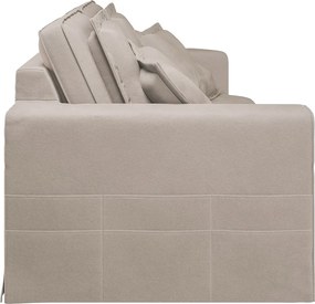 Divano marrone chiaro 196 cm Nora – Ropez