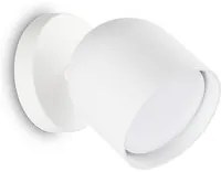 Applique Da Parete Contemporaneo Dodo Metallo Bianco 1 Luce Gx53 15W 3000K Ip20