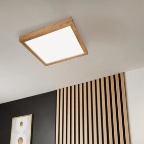 Brilagi - Lampada da bagno LED WOODY FRAME LED/40W/230V 60x60 cm IP44 rovere