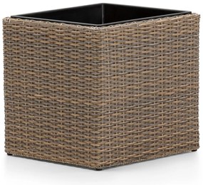 Set di 2 vasi artificiali in rattan - Bonami Essentials