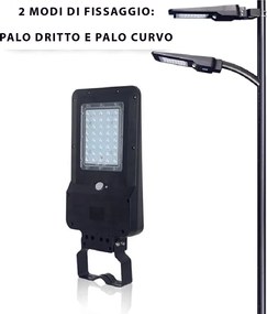 Lampione ad Energia Solare 6000 Lumen