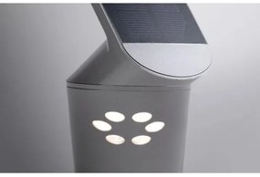 Paulmann 94261 - LED/1,2W IP44 Applique solare con sensore ILIAS 3,7V