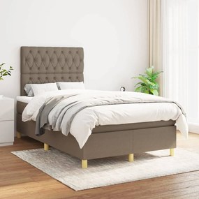 Giroletto A Molle Con Materasso Tortora 120x200 Cm İn Tessuto /