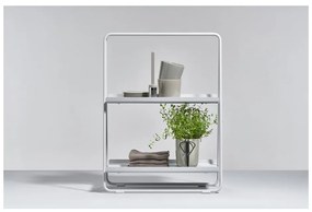 Scaffale in metallo grigio chiaro 23x58 cm A-Table - Zone