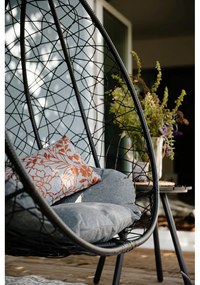 Poltrona sospesa grigio scuro in rattan artificiale Noela - Bonami Selection